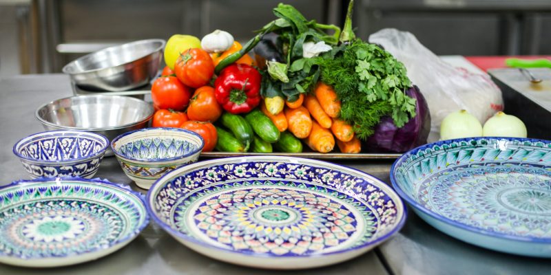 Fresh vegetables on the table